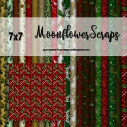 7x7 Christmas backgrounds 2