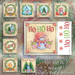 8x8 Watercolour Christmas Bumper Kit