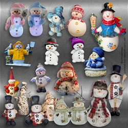 Designer Resources Snowman Bundle