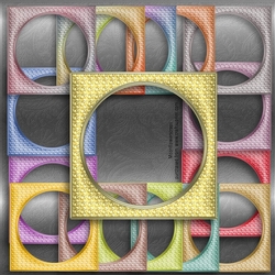 Padded Metallic Frames
