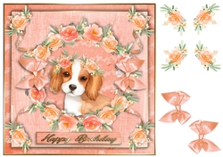 Peach Party Pup 4