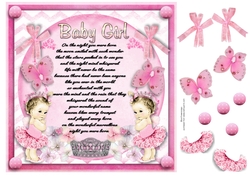 8X8 Beautiful Baby Girl