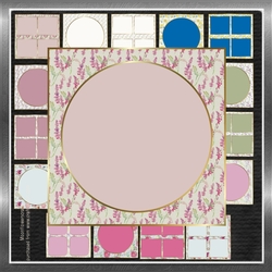 7x7 Blank Floral Topper Bundle