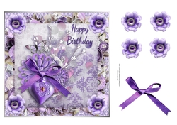 7x7 Lilac Heart Birthday