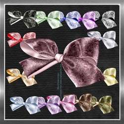 Lace Trim Bows 1