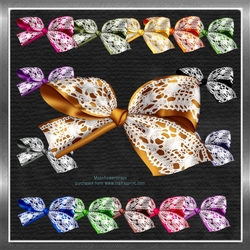 Lace Trim Bow 3