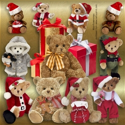 Christmas Teddy Bears