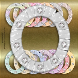 Oval Jewel Frames