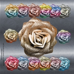 Glitter Flowers