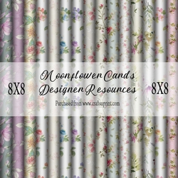 8x8 Floral Abundance Background Kit