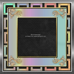 Square Gold Trim Frames