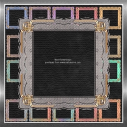 Decorative Glitter Frames