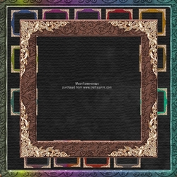 Decorative Gold Corner Frames