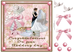 8x8 Wedding Bliss Topper