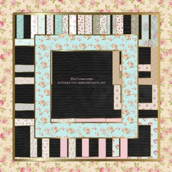 Shabby Floral Frames
