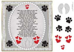 8x8 Pet Loss beautiful Poem