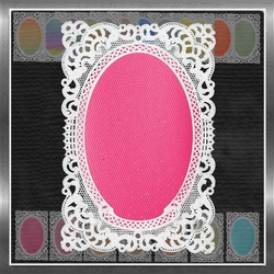 Lace Border Mats 1 