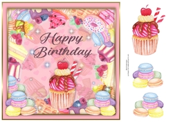 Cupcake Birthday Wishes