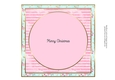 Flamingo Christmas Wishes matching insert