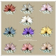 Pastel flowers