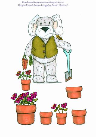 Gardening Dog