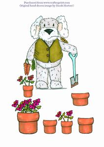 Gardening Dog