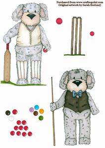 Barkley Dog Cricket/snooker