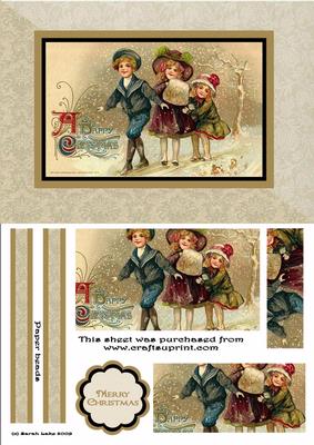 Children on a Snowy Day