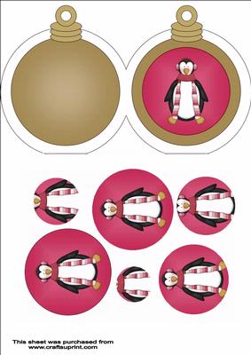 Christmas Bauble Penguin