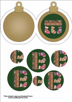Christmas Bauble Stockings