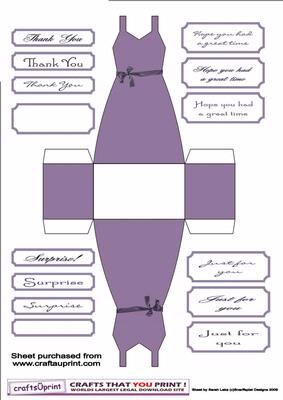 Lilac Shoe String Strap Dress 2