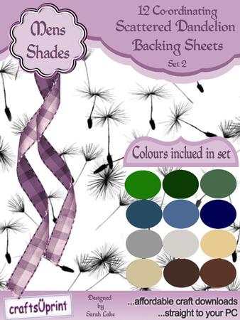 Dandelion Clock in the Wind Set 2 Mens Shades