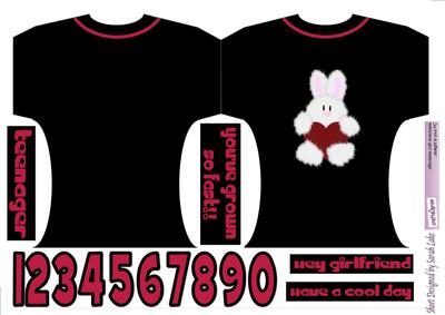 Fluffy Rabbit with Heart