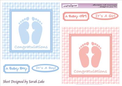 New Baby Pink and Blue