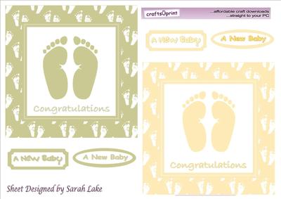 New Baby Yellow and Green