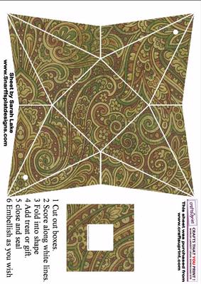 Paisley in Greens