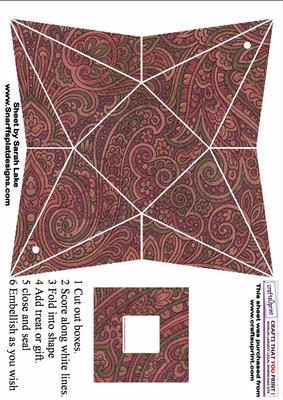 Paisley in Red
