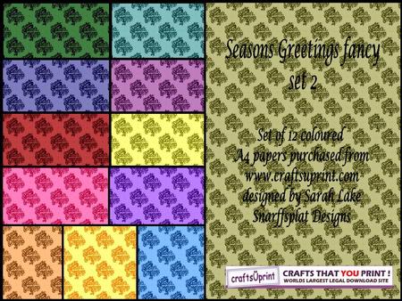 Season's Greetings Fancy Set 2