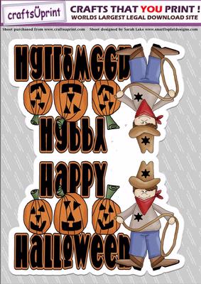 Halloween Dressup Cowboy