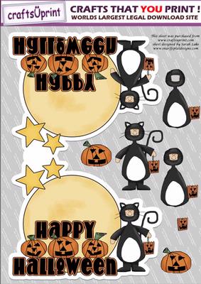 Halloween Dressup Cat