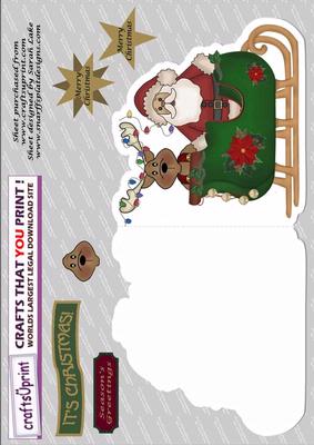Santa and Sleigh