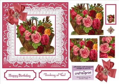 Basket of Roses