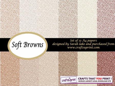 Little Flower 'soft Browns'