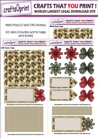 Holly and Christmas Rose