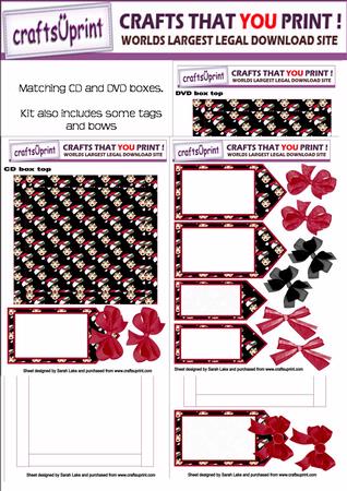 Diva Headz on Black Dvd and Cd Gift Boxes
