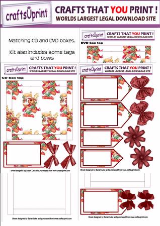 Christmas Cheer Dvd and Cd Gift Boxes