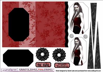 Vampyre Foldback Card