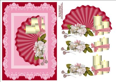 Fan and Roses