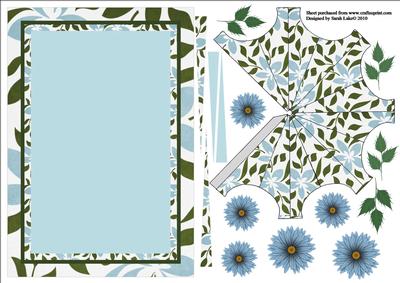 Parasol Green and Turquoise