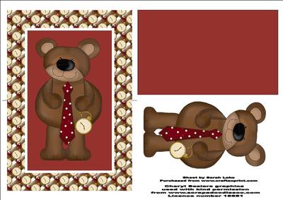 Fathers Day Bear